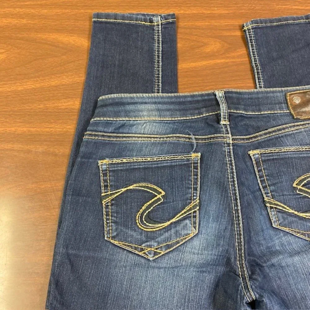 Silver Suki Jegging‎ Jeans, Size 27W/31L, EUC
